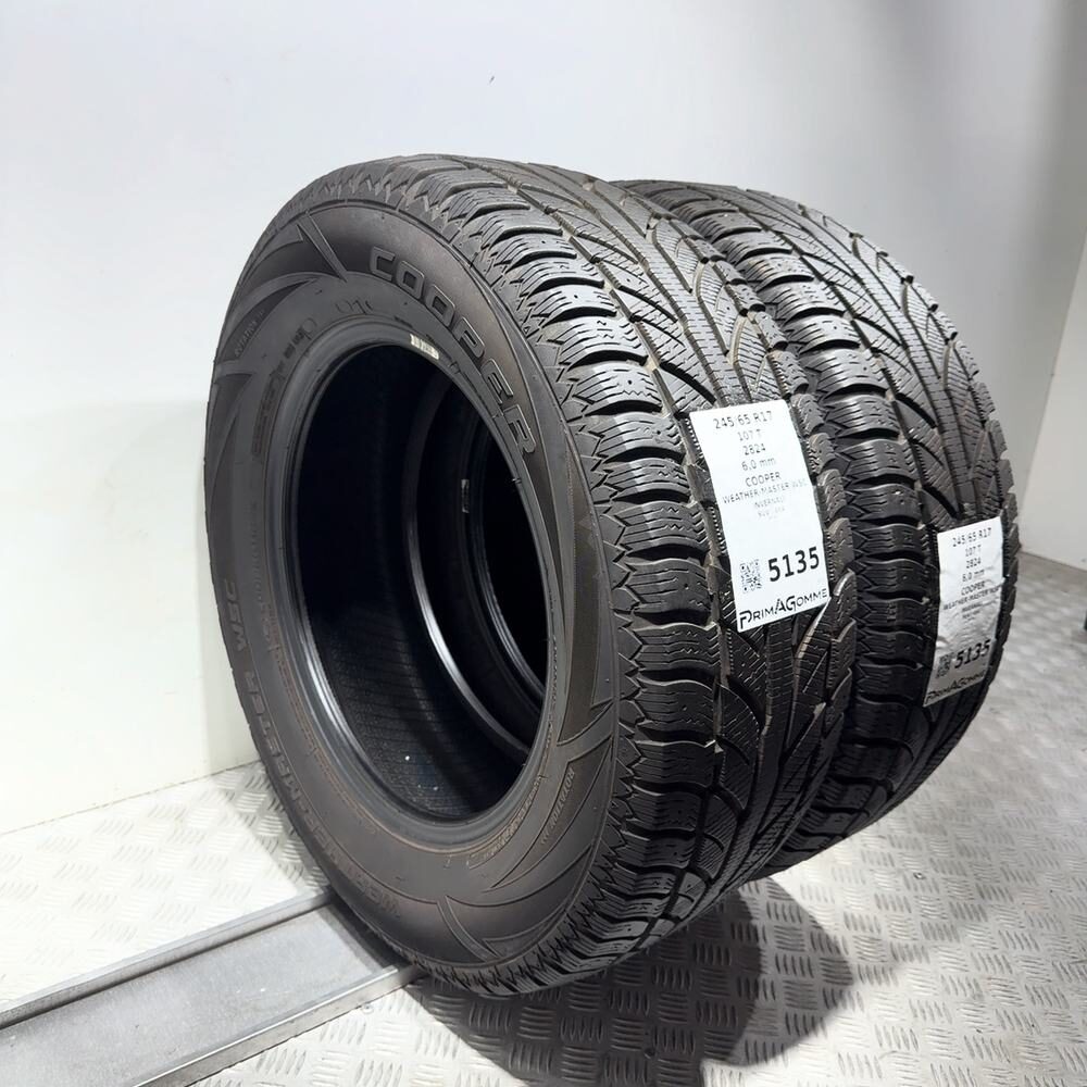Gomme Usate 245 65 R17 107T Cooper Weather-Master Wsc 86% Invernali - immagine 7