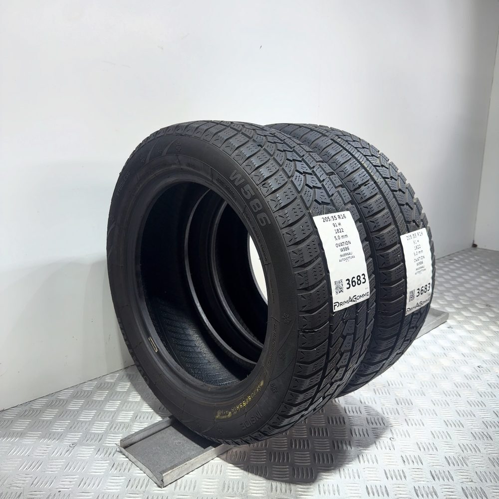 Gomme Usate 205 55 R16 91H Ovation W586 71% Invernali - immagine 7