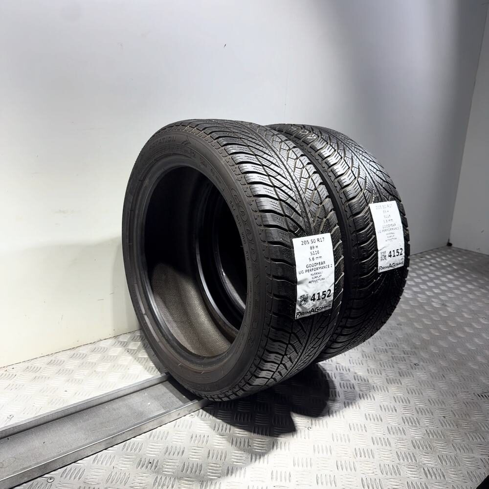 Gomme Usate 205 50 R17 89H Goodyear UG Performance 2 RunFlat 80% Invernali - immagine 7