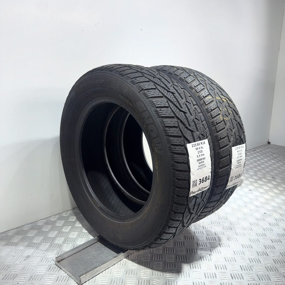 Gomme Usate 215 60 R16 99H XL Sebring Snow 79% Invernali - immagine 7