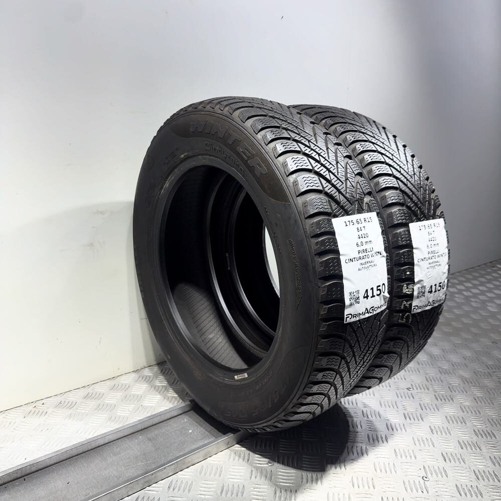 Gomme Usate 175 65 R15 84T Pirelli Cinturato Winter 86% Invernali - immagine 7