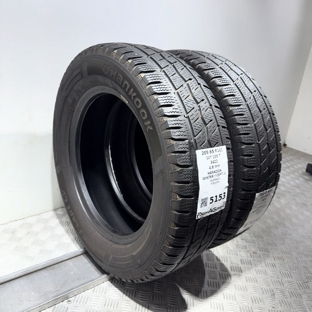 Gomme Usate 205 65 R16C 107/105T Hankook Winter I*Cept LV Invernali - immagine 7