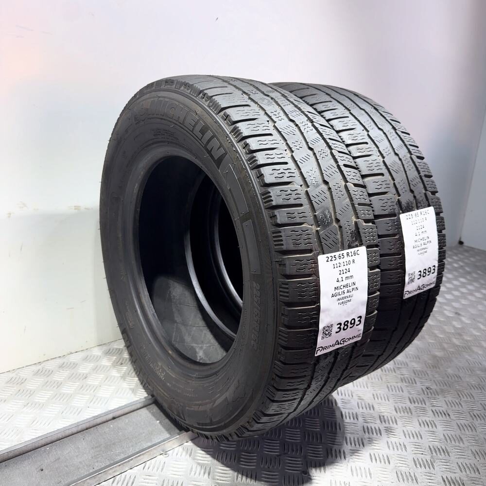 Gomme Usate 225 65 R16C 112/110R Michelin Agilis Alpin Invernali - immagine 7