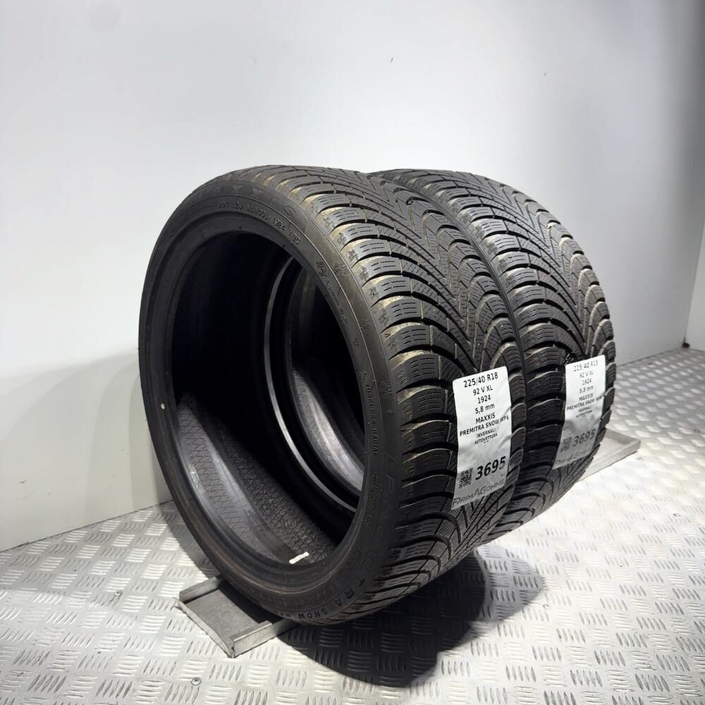 Gomme Usate 225 40 R18 92V Maxxis Premitra Snow WP6 83% Invernali - immagine 7