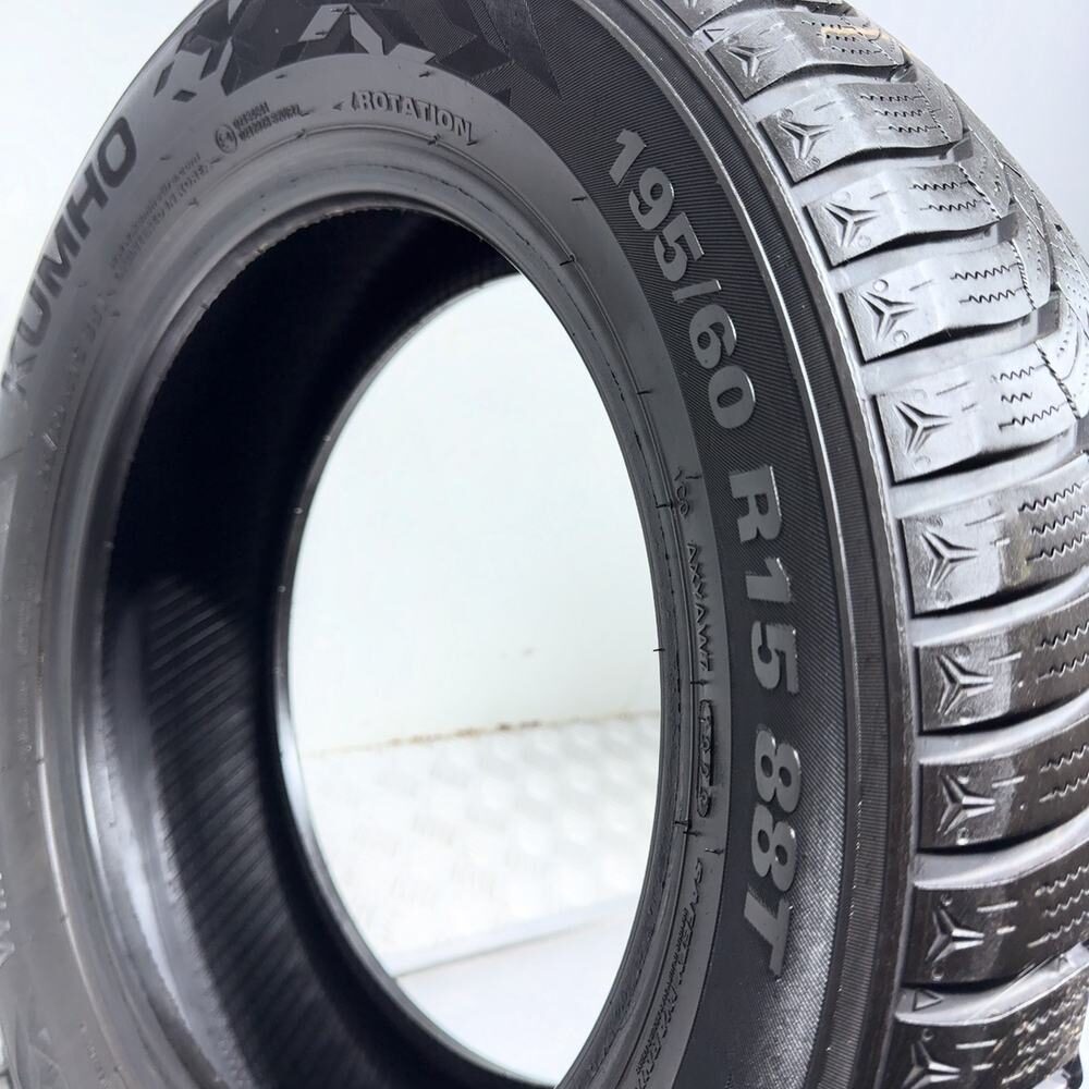 Gomma Usata 195 60 R15 88T Kumho Wintercraft WP52 93% Invernale - immagine 7