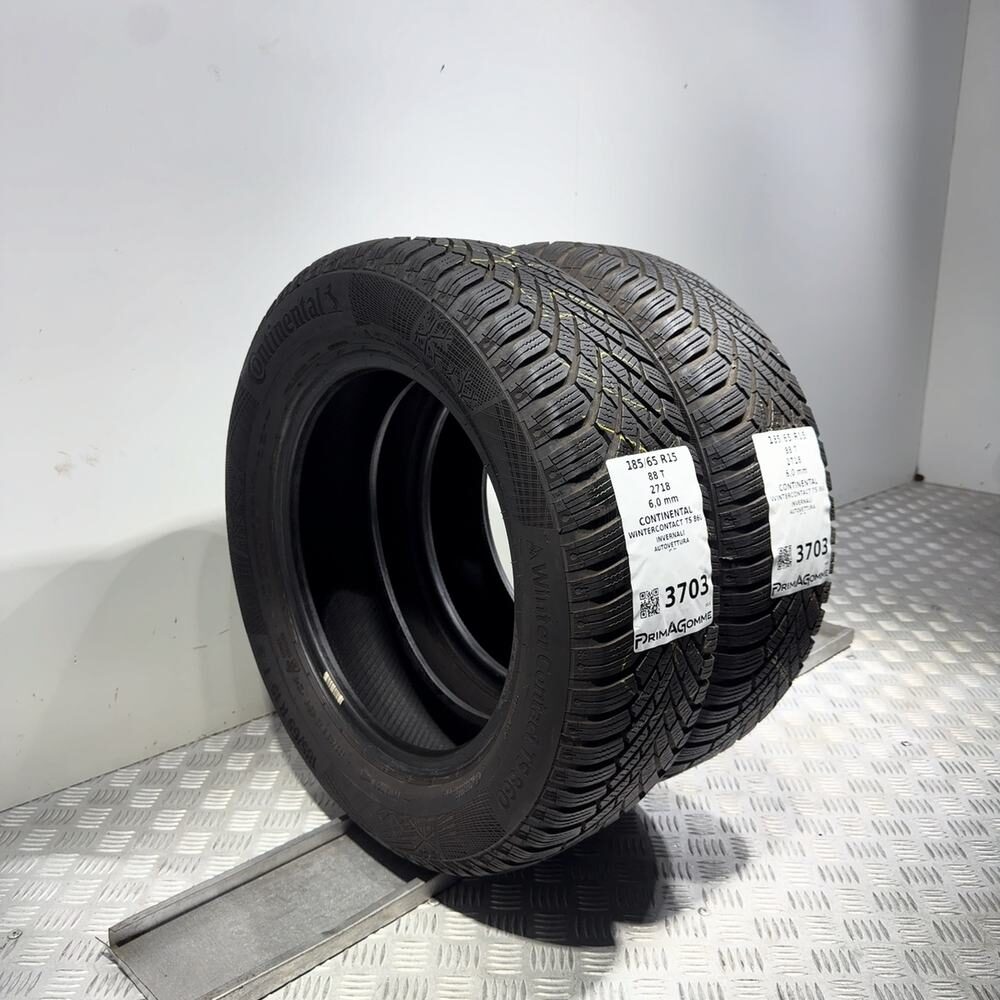 Gomme Usate 185 65 R15 88T Continental Wintercontact TS 860 86% Invernali - immagine 7