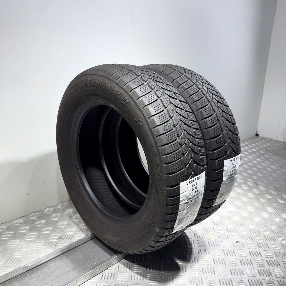 Gomme Usate 175 65 R14 82T Firestone Winterhawk 3 Invernali - immagine 7