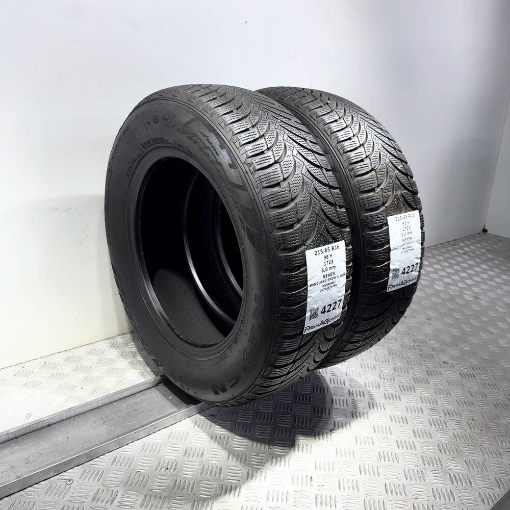 Gomme Usate 215 65 R16 98H Nexen Winguard Snow’G WH2 86% Invernali - immagine 7