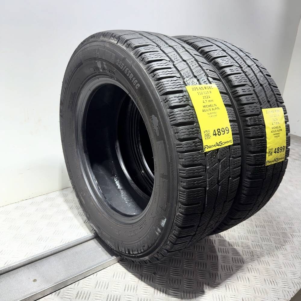 Gomme Usate 225 65 R16C 112/110R Michelin Agilis Alpin Invernali - immagine 7
