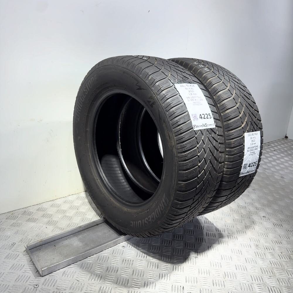 Gomme Usate 215 60 R16 99H XL Bridgestone Blizzak LM005 Invernali - immagine 7