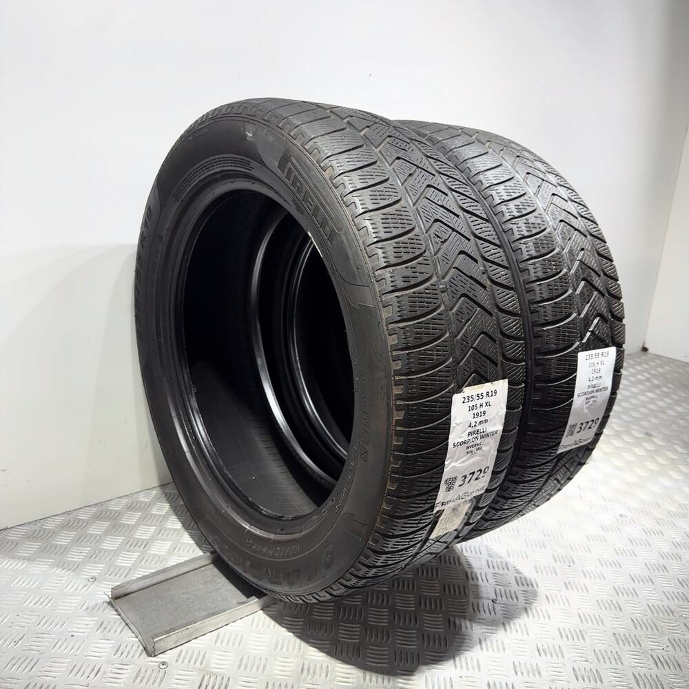 Gomme Usate 235 55 R19 105H XL Pirelli Scorpion Winter Invernali - immagine 7