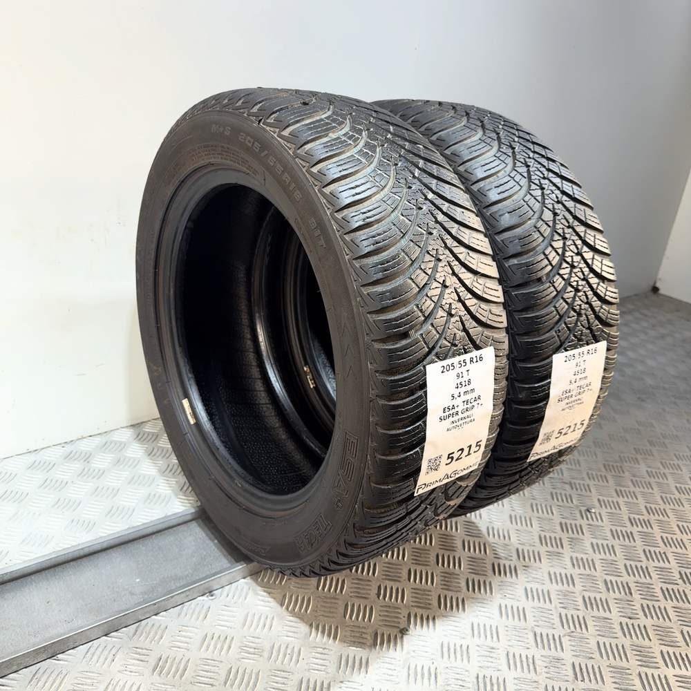Gomme Usate 205 55 R16 91T Esa+ Tecar Super Grip 7+ 77% Invernali - immagine 7