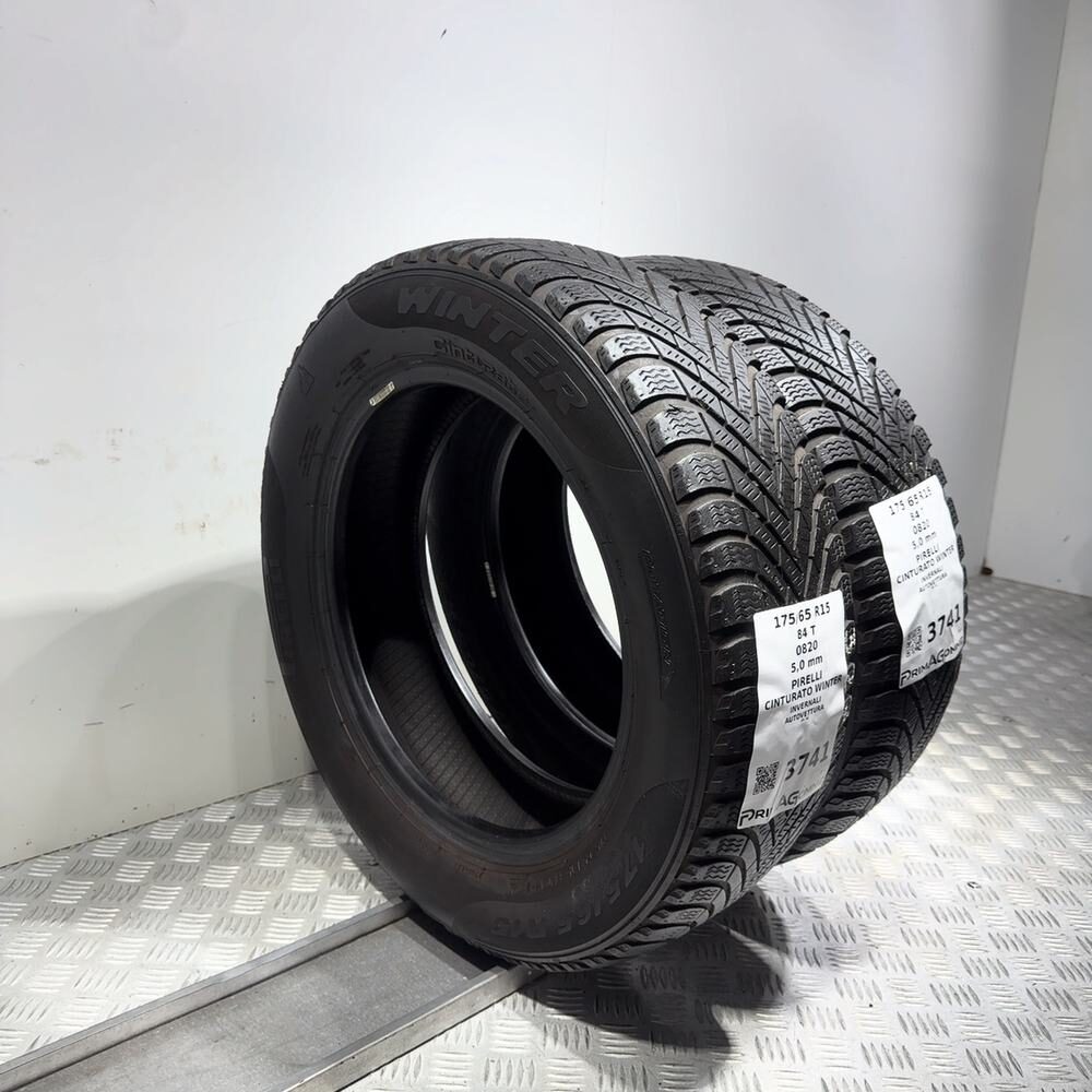 Gomme Usate 175 65 R15 84T Pirelli Cinturato Winter 71% Invernali - immagine 7