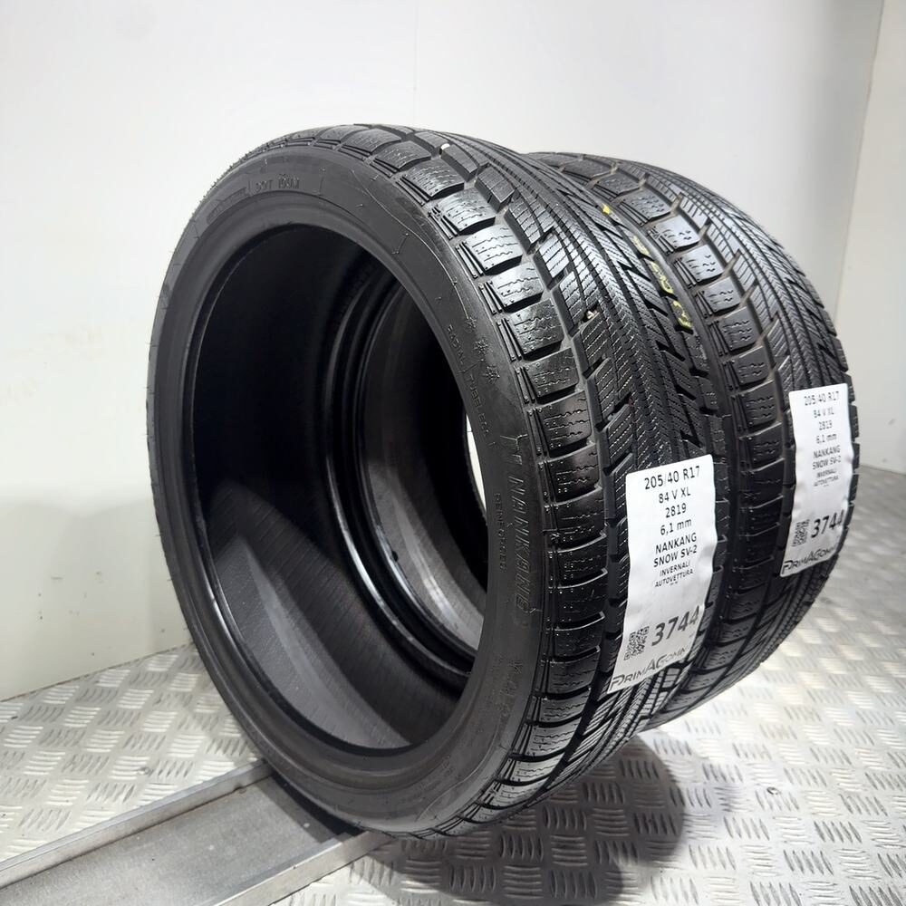 Gomme Usate 205 40 R17 84V XL Nankang Snow SV-2 87% Invernali - immagine 7