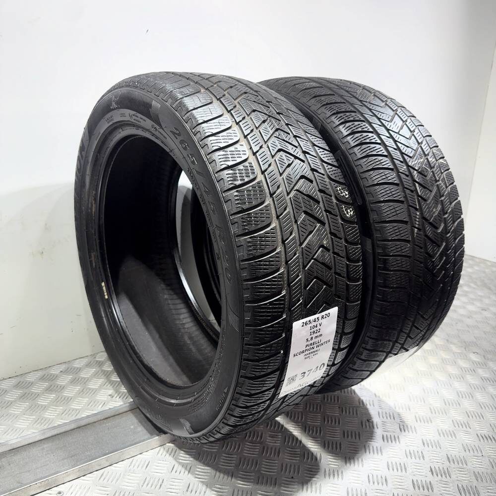 Gomme Usate 265 45 R20 104V Pirelli Scorpion Winter 83% Invernali - immagine 7