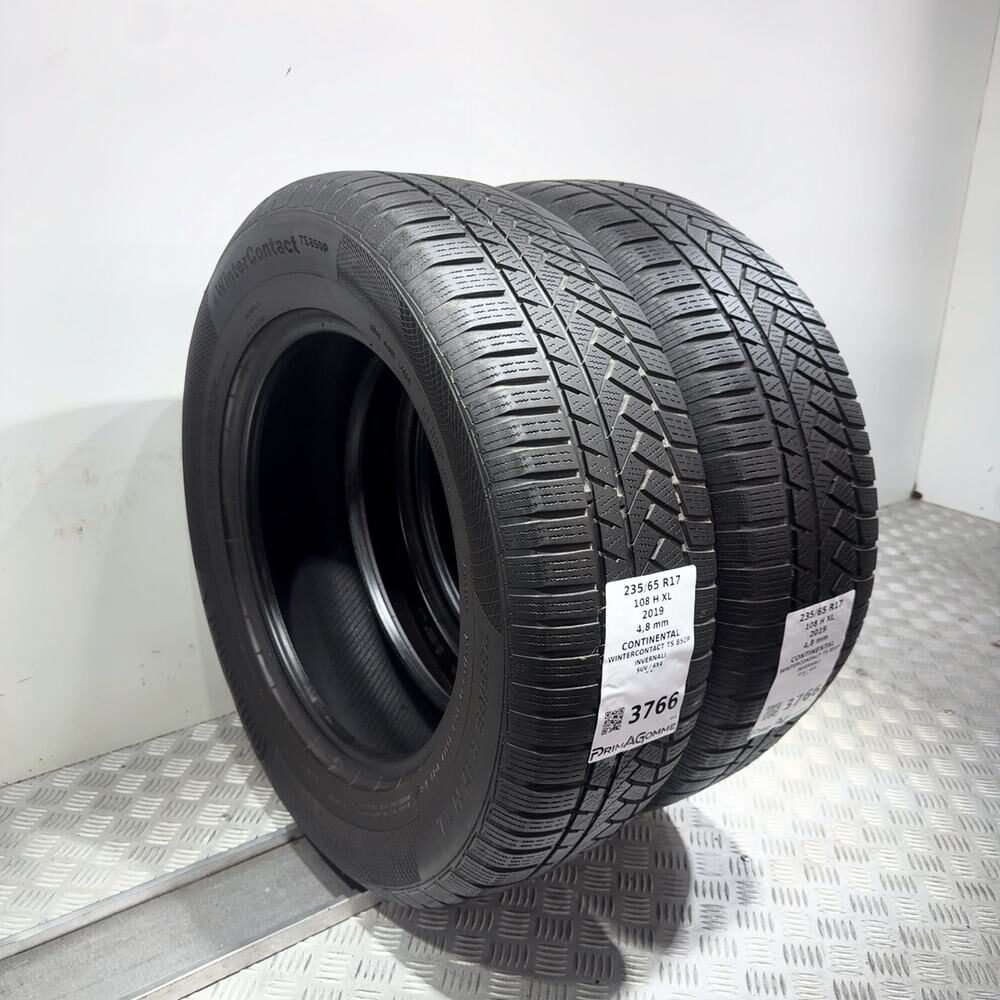 Gomme Usate 235 65 R17 108H XL Continental Wintercontact TS 850P Invernali - immagine 7