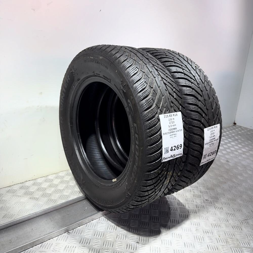 Gomme Usate 215 65 R16 102H Cooper Discoverer Winter 71% Invernali - immagine 7