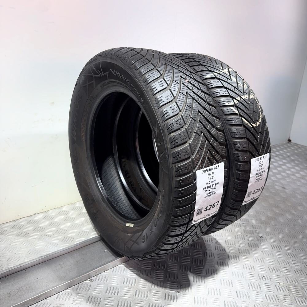Gomme Usate 205 60 R16 92H Vredestein Wintrac 86% Invernali - immagine 7