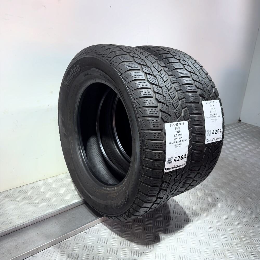Gomme Usate 215 65 R16 98H Motrio Winter Far Away 81% Invernali - immagine 7