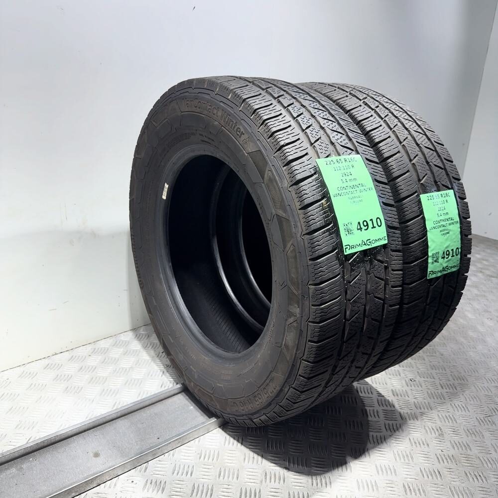 Gomme Usate 225 65 R16C 112/110R Continental Vancontact Winter 77% Invernali - immagine 7