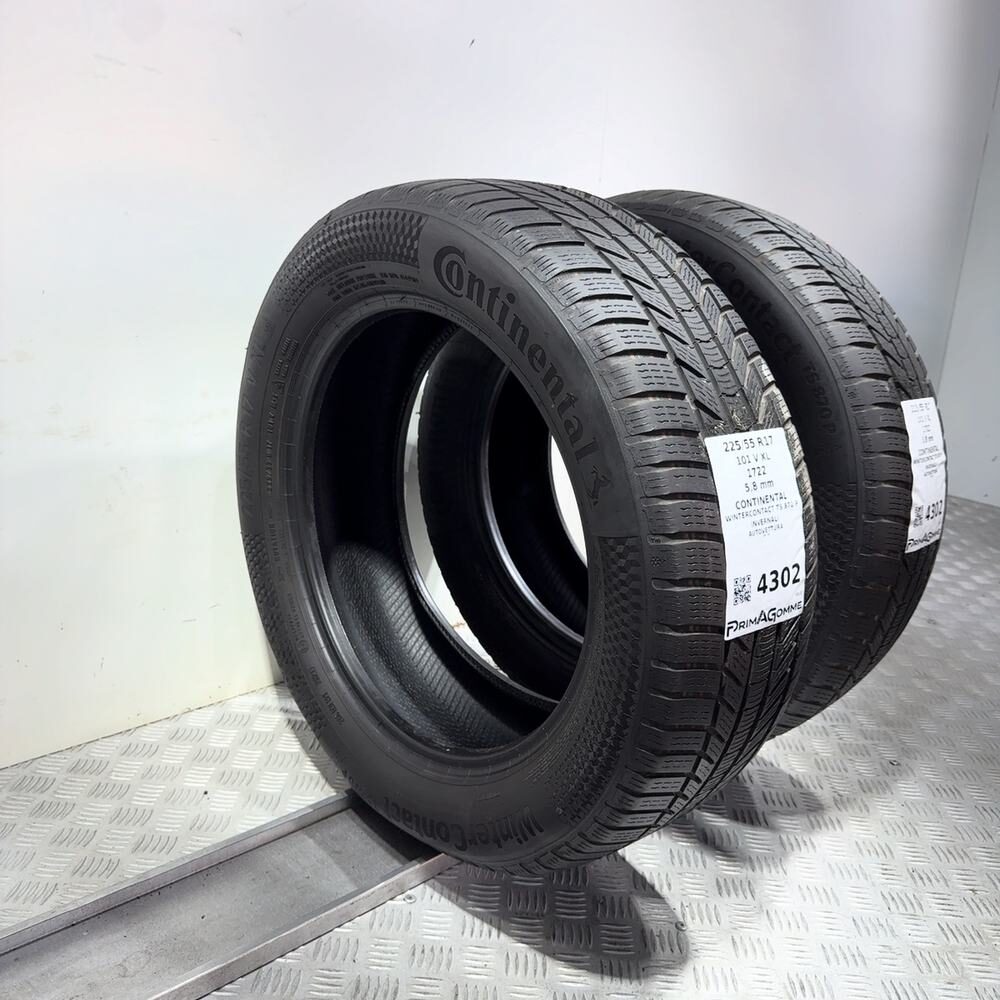 Gomme Usate 225 55 R17 101V XL Continental Wintercontact TS 870 P 83% Invernali - immagine 7