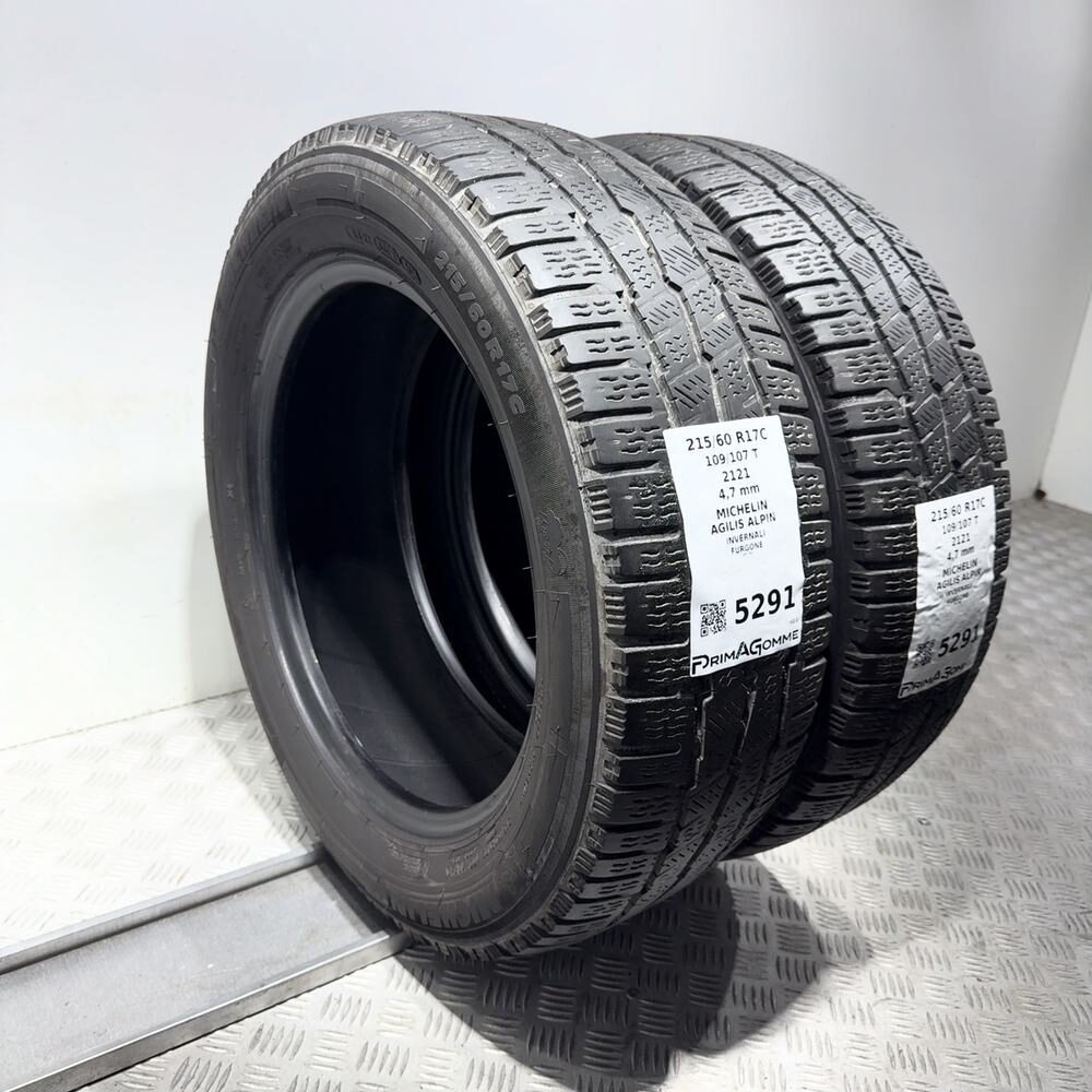 Gomme Usate 215 60 R17C 109/107T Michelin Agilis Alpin Invernali - immagine 7
