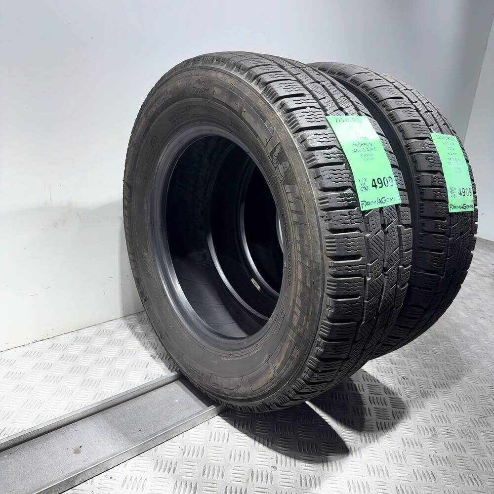 Gomme Usate 225 65 R16C 112/110R Michelin Agilis Alpin 91% Invernali - immagine 7