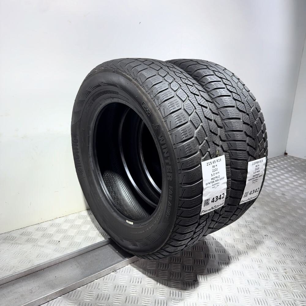 Gomme Usate 215 65 R16 98H Motrio Winter Far Away 71% Invernali - immagine 7