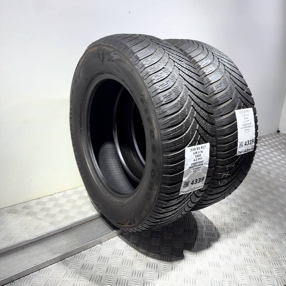 Gomme Usate 235 65 R17 108V XL Firestone Winterhawk 4 Invernali - immagine 7