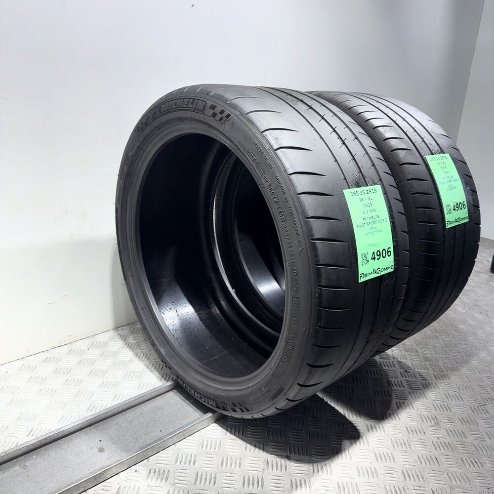 Gomme Usate 265 35 ZR19 98Y XL Michelin Pilot Sport Cup 2 Estive - immagine 7