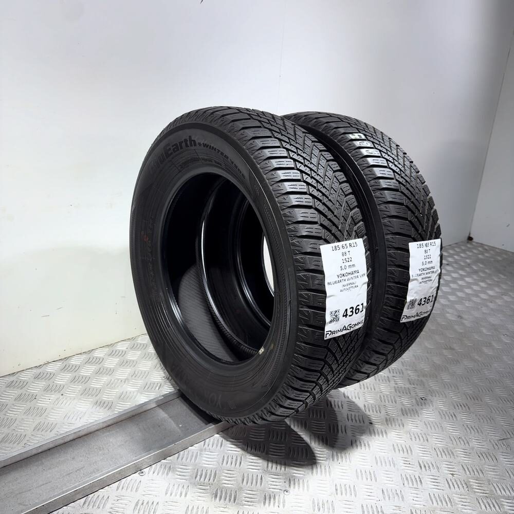 Gomme Usate 185 65 R15 88T Yokohama Bluearth Winter V906 71% Invernali - immagine 7