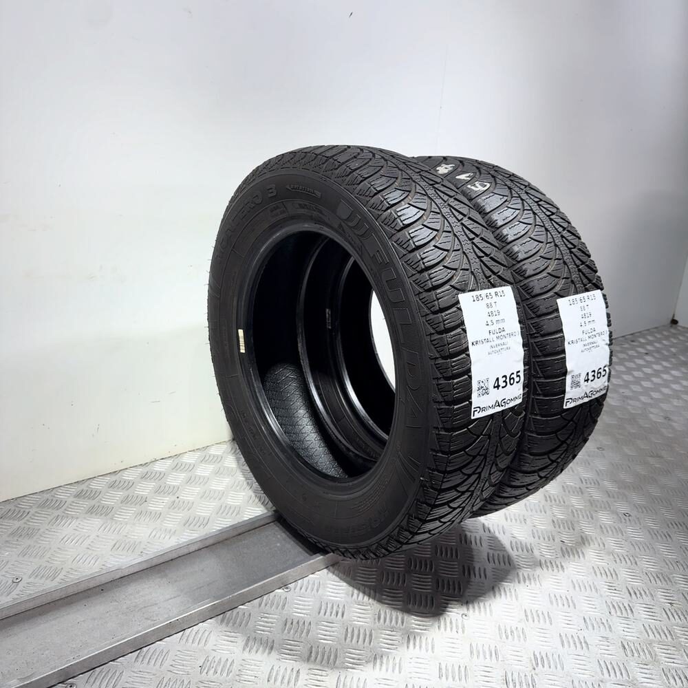 Gomme Usate 185 65 R15 88T Fulda Kristall Montero 3 Invernali - immagine 7