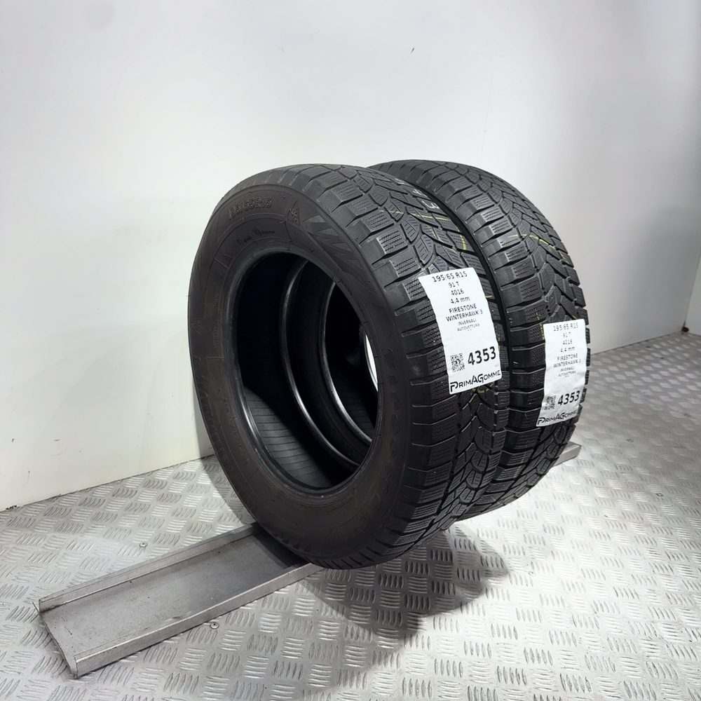 Gomme Usate 195 65 R15 91T Firestone Winterhawk 3 Invernali - immagine 7