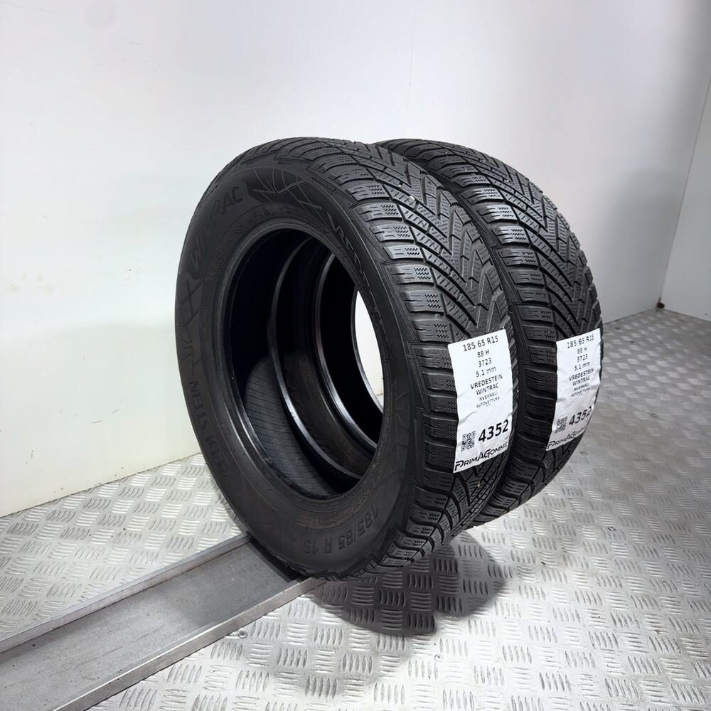 Gomme Usate 185 65 R15 88H Vredestein Wintrac 73% Invernali - immagine 7