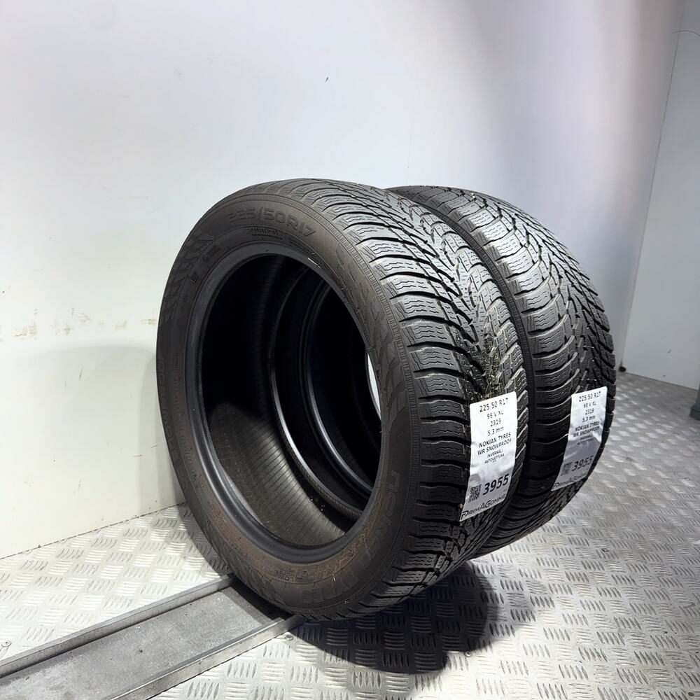 Gomme Usate 225 50 R17 98V XL Nokian Tyres WR Snowproof 76% Invernali - immagine 7