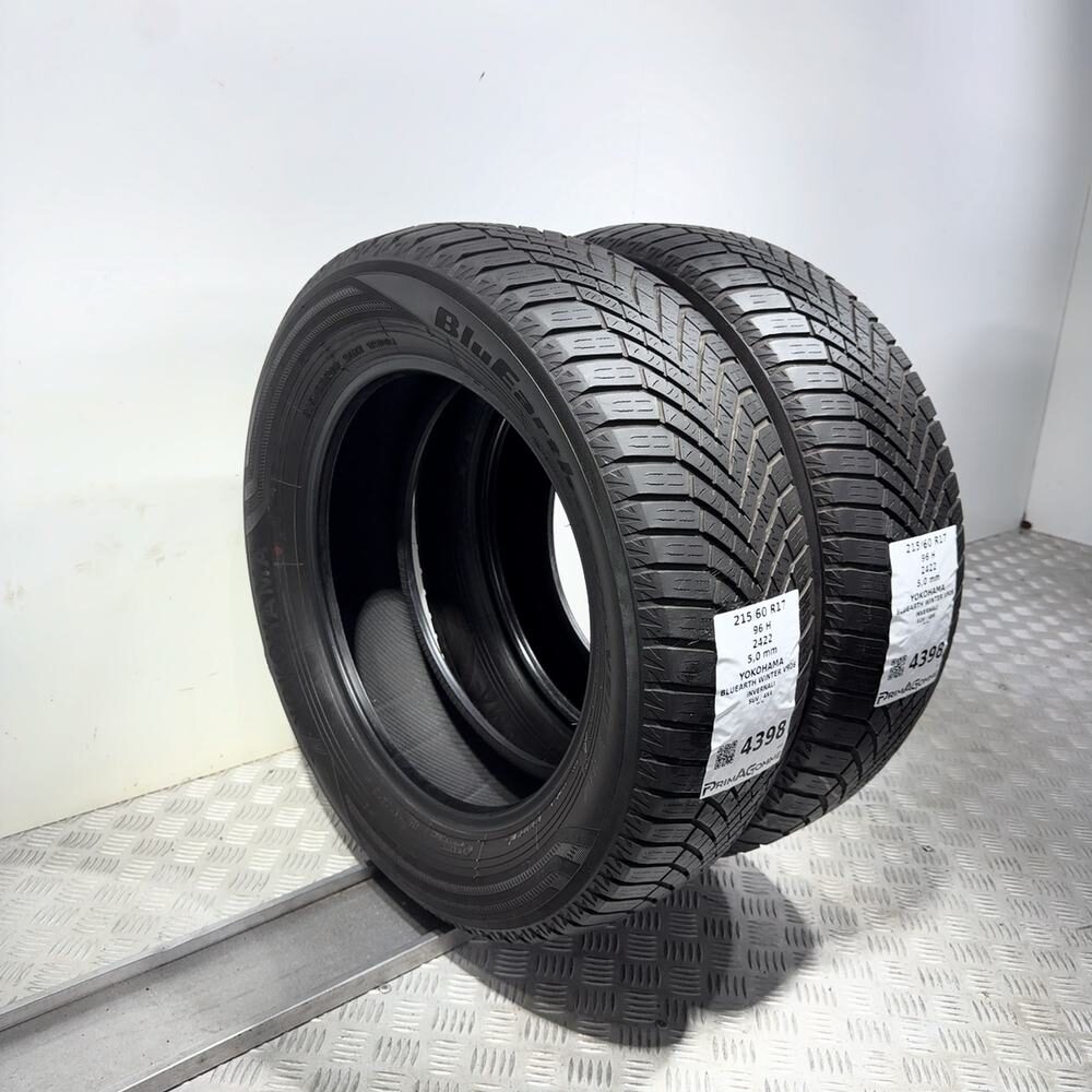 Gomme Usate 215 60 R17 96H Yokohama Bluearth Winter V906 71% Invernali - immagine 7