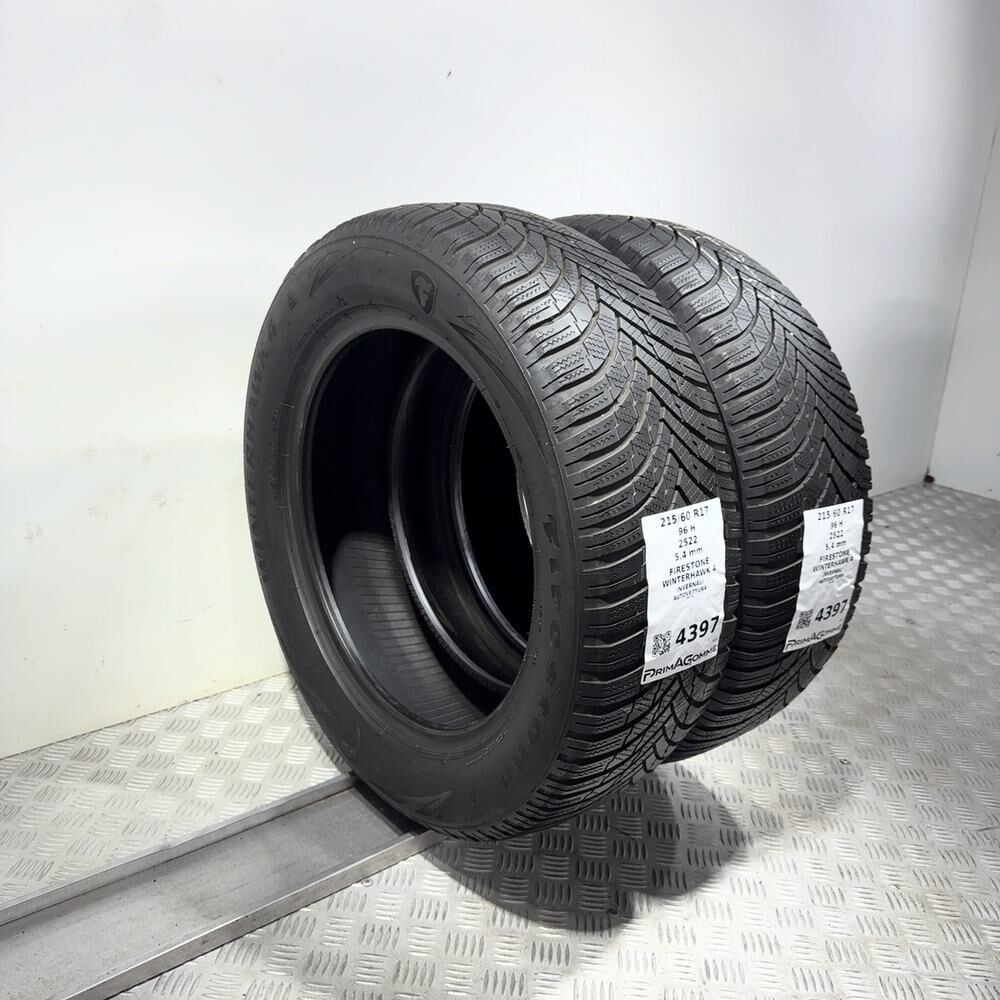 Gomme Usate 215 60 R17 96H Firestone Winterhawk 4 77% Invernali - immagine 7