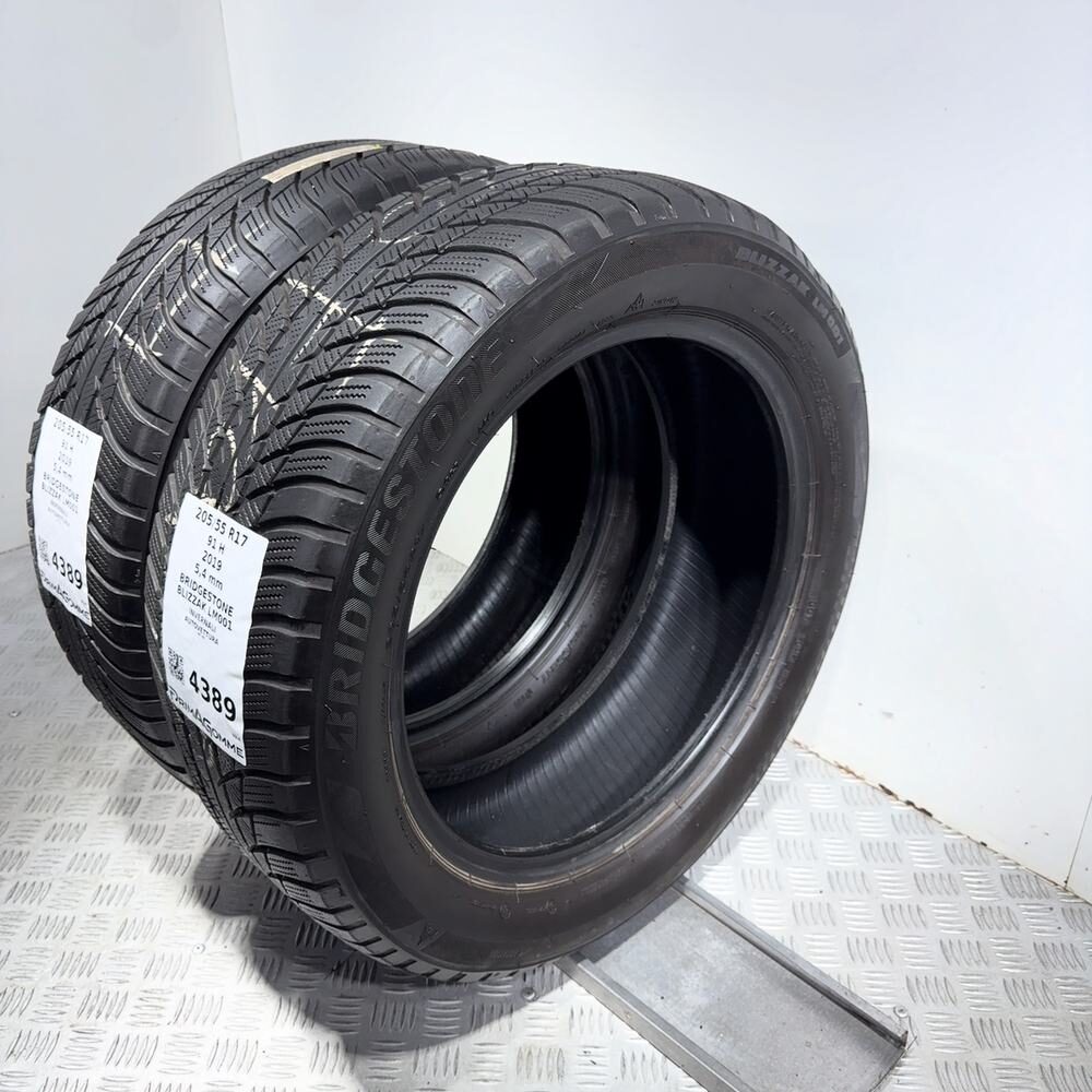 Gomme Usate 205 55 R17 91H Bridgestone Blizzak LM001 77% Invernali - immagine 7