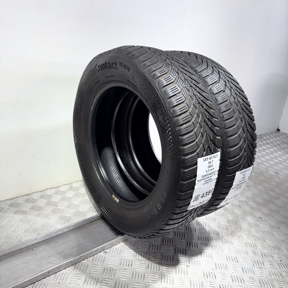 Gomme Usate 185 65 R15 88T Continental Wintercontact TS 870 71% Invernali - immagine 7