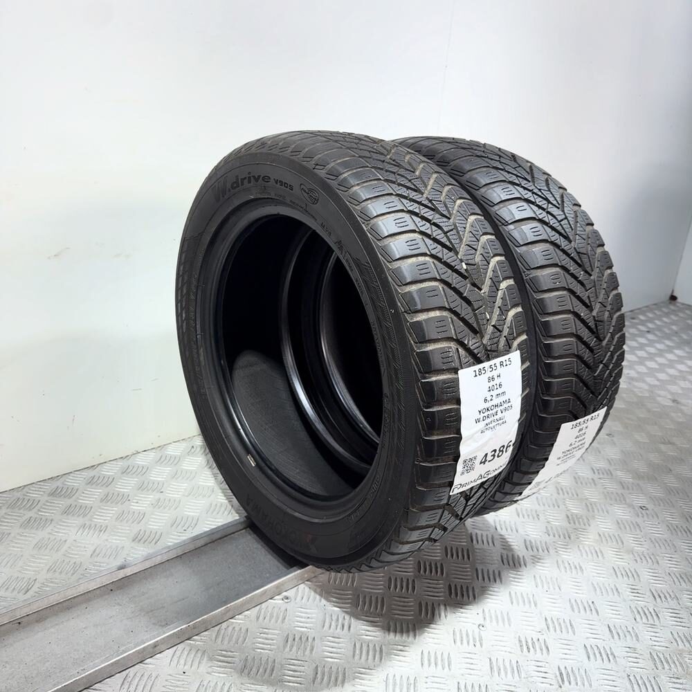 Gomme Usate 185 55 R15 86H Yokohama W.Drive V905 89% Invernali - immagine 7