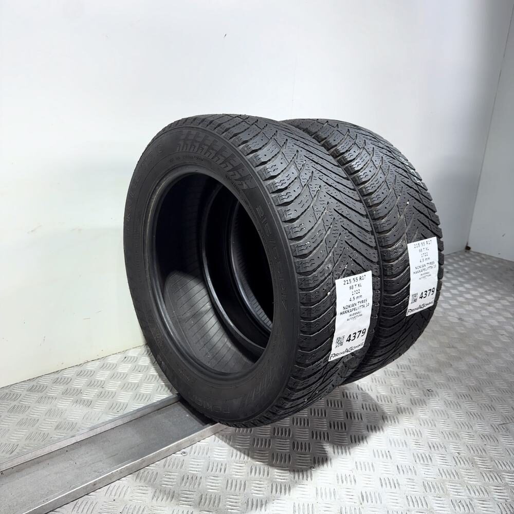 Gomme Usate 215 55 R17 98T XL Nokian Tyres Hakkapeliitta 10 Invernali - immagine 7