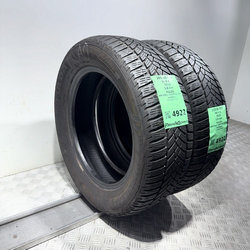 Gomme Usate 205 60 R16 96H XL Fulda Kristall Control HP 2 83% Invernali - immagine 7