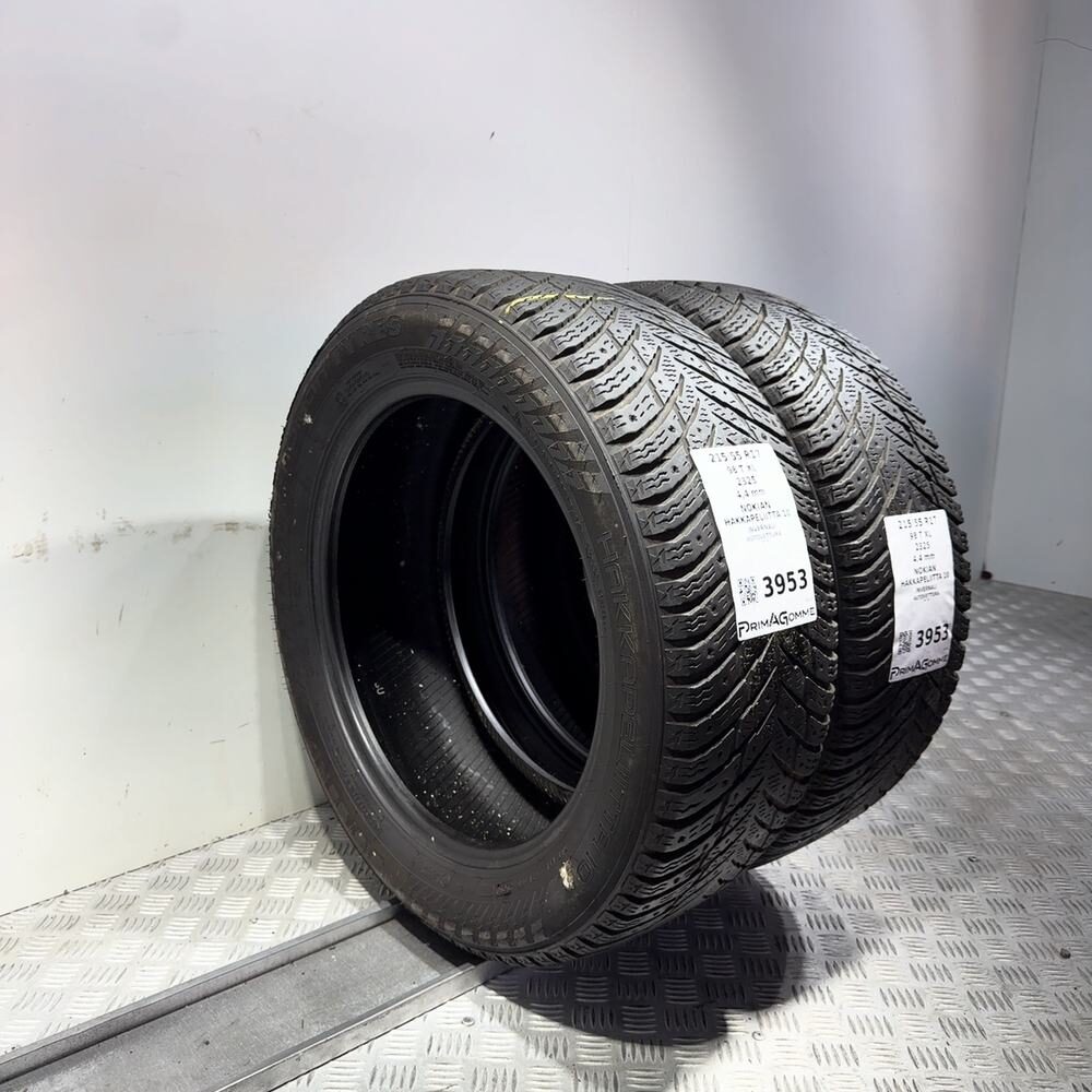 Gomme Usate 215 55 R17 98T XL Nokian Hakkapeliitta 10 Invernali - immagine 7