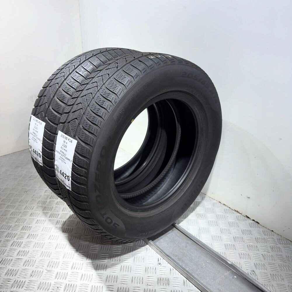 Gomme Usate 205 65 R16 95H Pirelli Winter Sottozero 3 Invernali - immagine 7