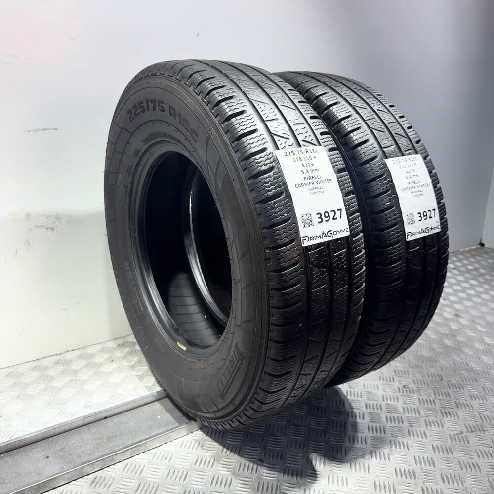Gomme Usate 225 75 R16C 118/116R Pirelli Carrier Winter 77% Invernali - immagine 7