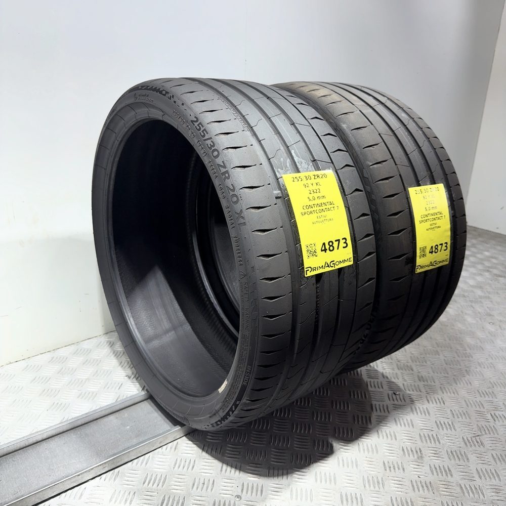 Gomme Usate 255 30 ZR20 92Y XL Continental Sportcontact 7 71% Estive - immagine 7