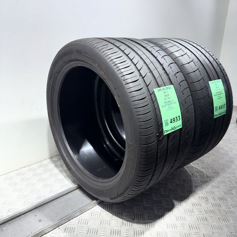 Gomme Usate 295 35 ZR18 99Y Michelin Pilot Sport PS2 81% Estive - immagine 7