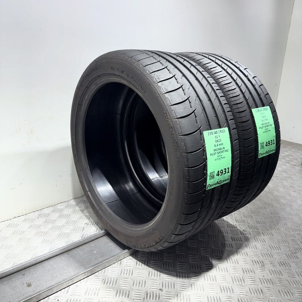 Gomme Usate 235 40 ZR18 91Y Michelin Pilot Sport PS2 91% Estive - immagine 7