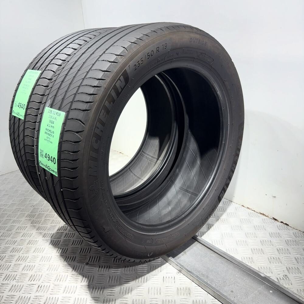 Gomme Usate 235 50 R19 103V XL Michelin Primacy 4 Estive - immagine 7