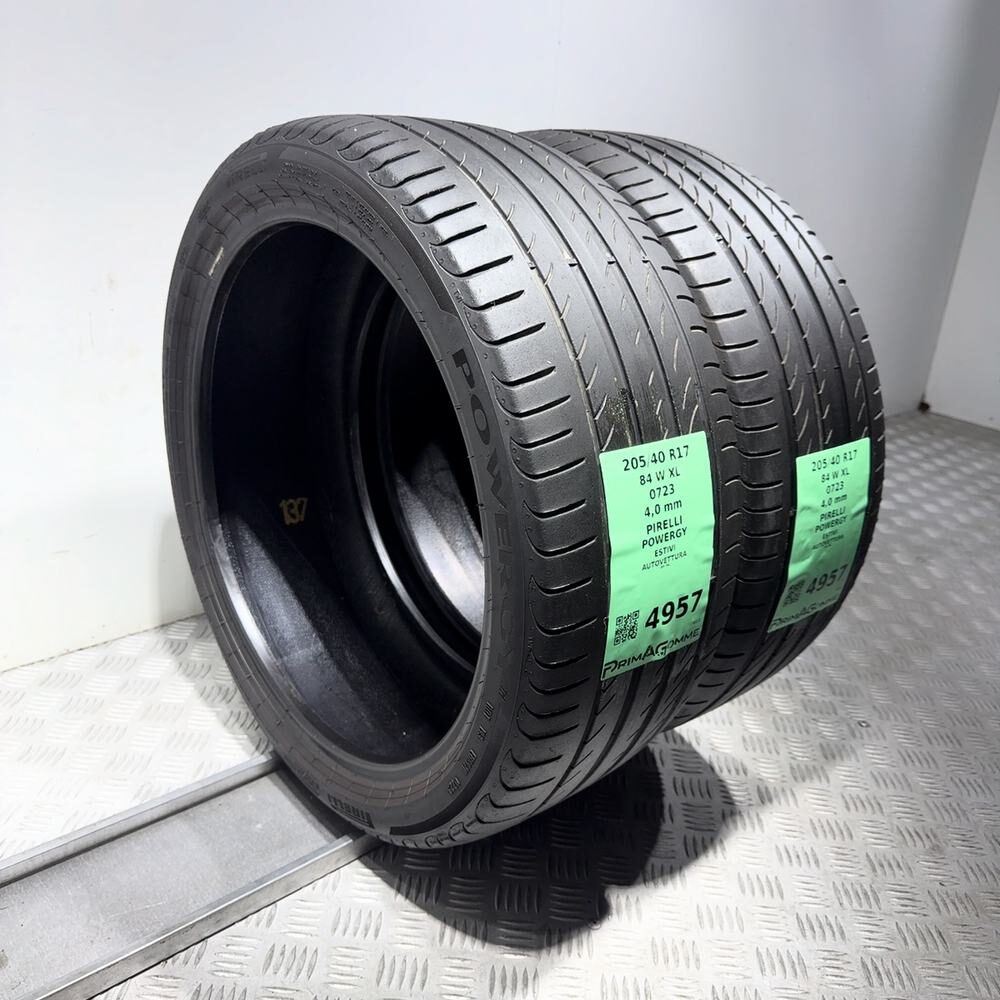 Gomme Usate 205 40 R17 84W XL Pirelli Powergy Estive - immagine 7